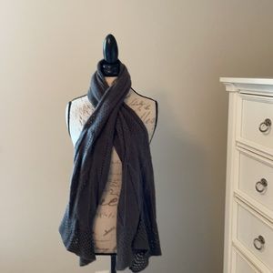 Dark Grey Soft Scarf